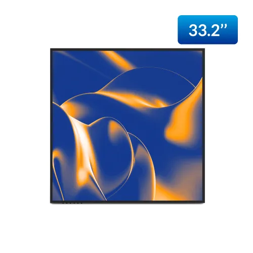 33.2″ Square Display
