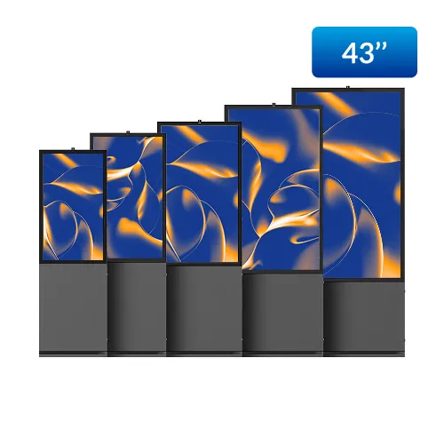 43” Outdoor Single-Sided Touch Totem