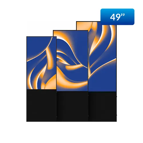 49” Outdoor Single-Sided Totem