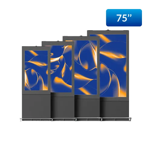 75” Outdoor Single-Sided Totem